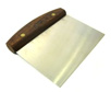 Metal bench scraper