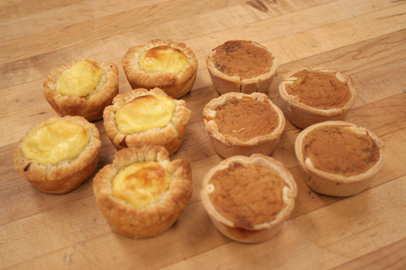 VIU Pastry: Butter tarts and Pasteis de Nata