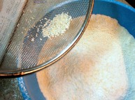 Small remains can now go into flour