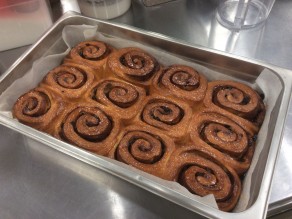 Cinnamon Buns: out from the oven