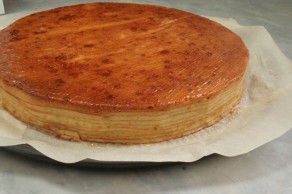 Glazed Baumkuchen Cake