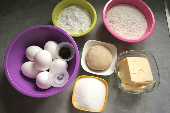 Baumkuchen Batter Mise En Place